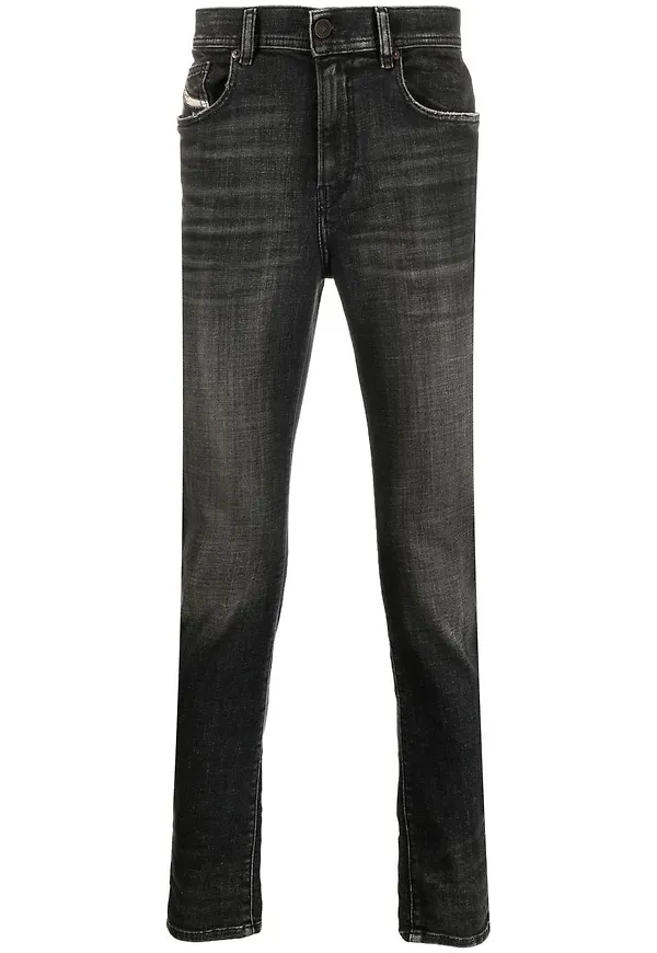 Diesel slim fit-jeans från 1983 - Svart