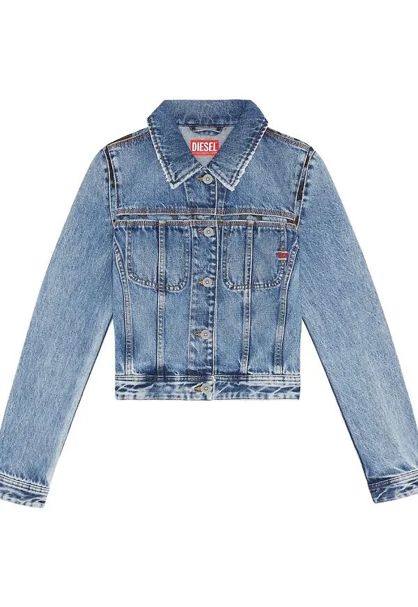 Diesel smal jeansjacka - Blå