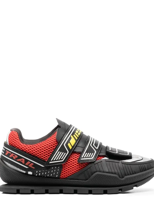 Diesel sneakers med kardborreband - Svart