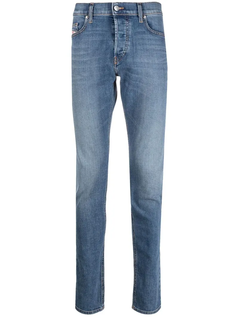Diesel straight-jeans - Blå
