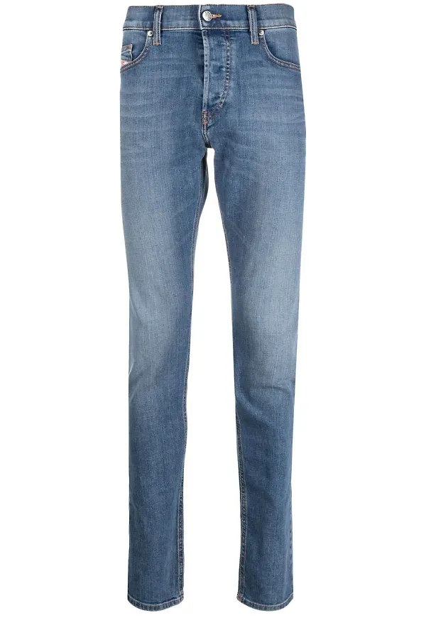 Diesel straight-jeans - Blå