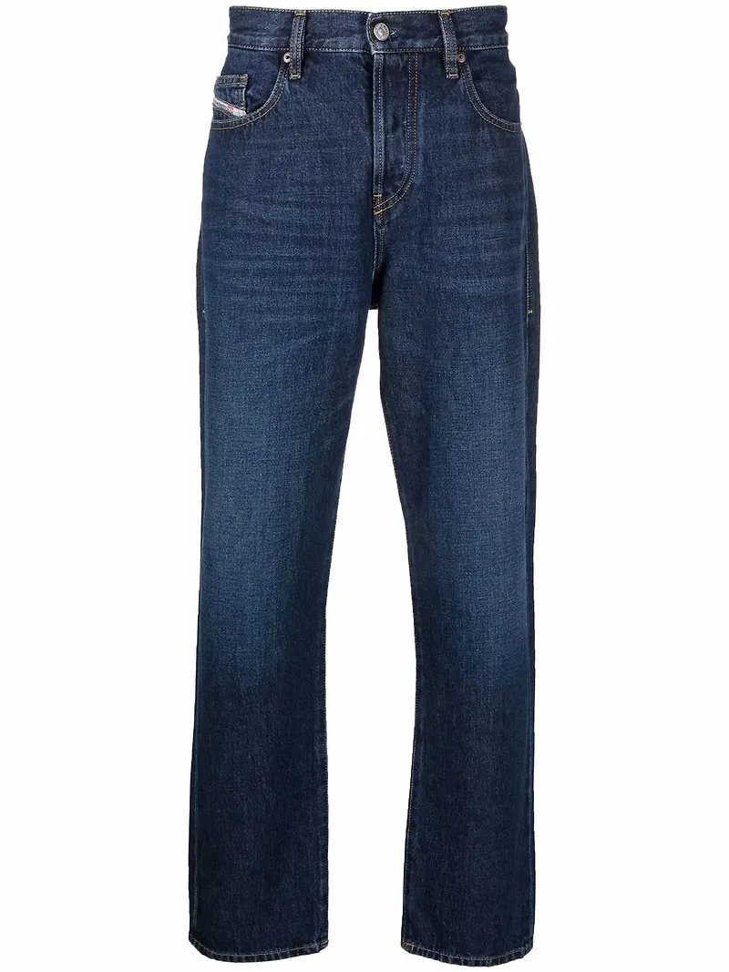 Diesel straight-jeans - Blå