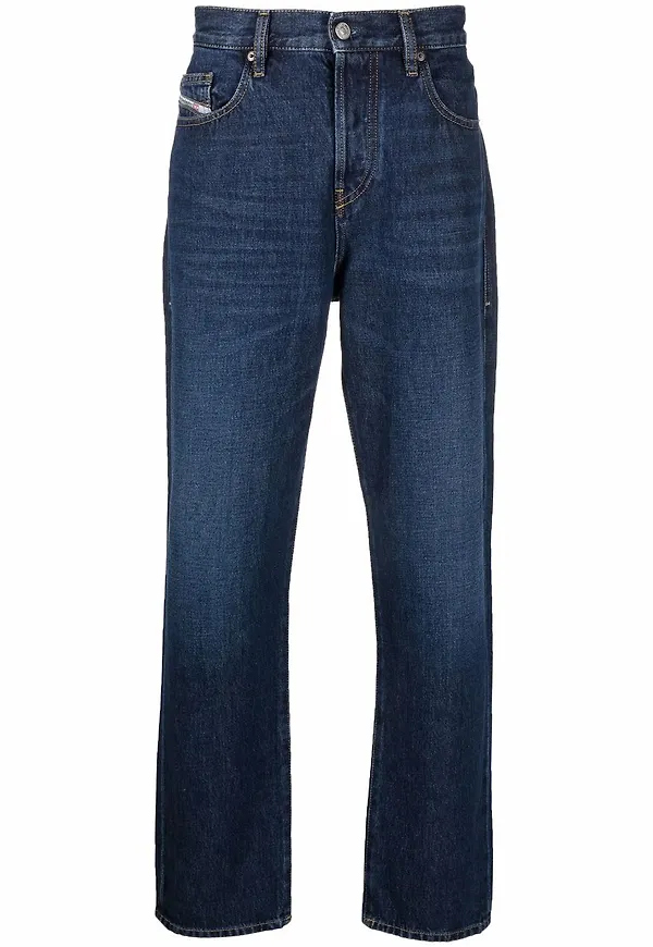 Diesel straight-jeans - Blå