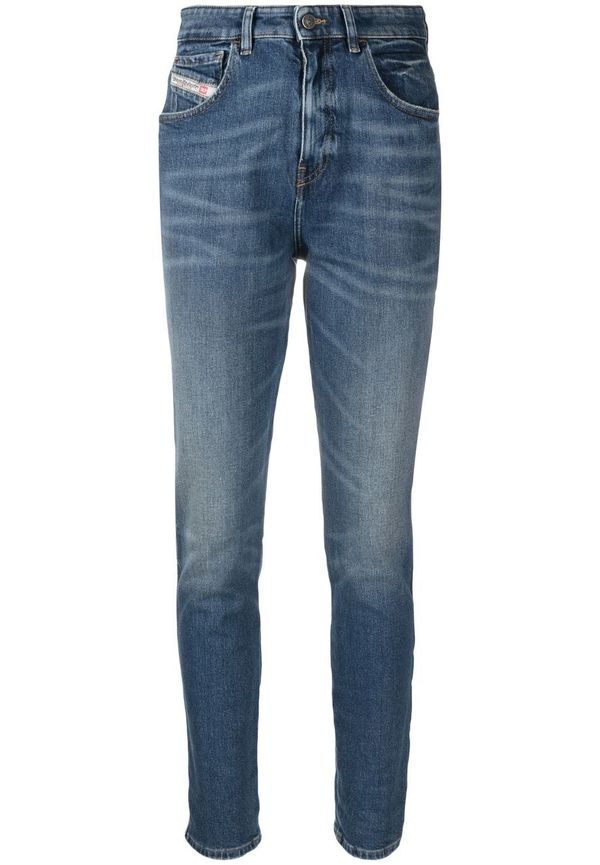 Diesel straight-jeans - Blå