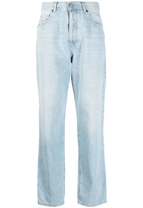 Diesel straight-jeans - Blå