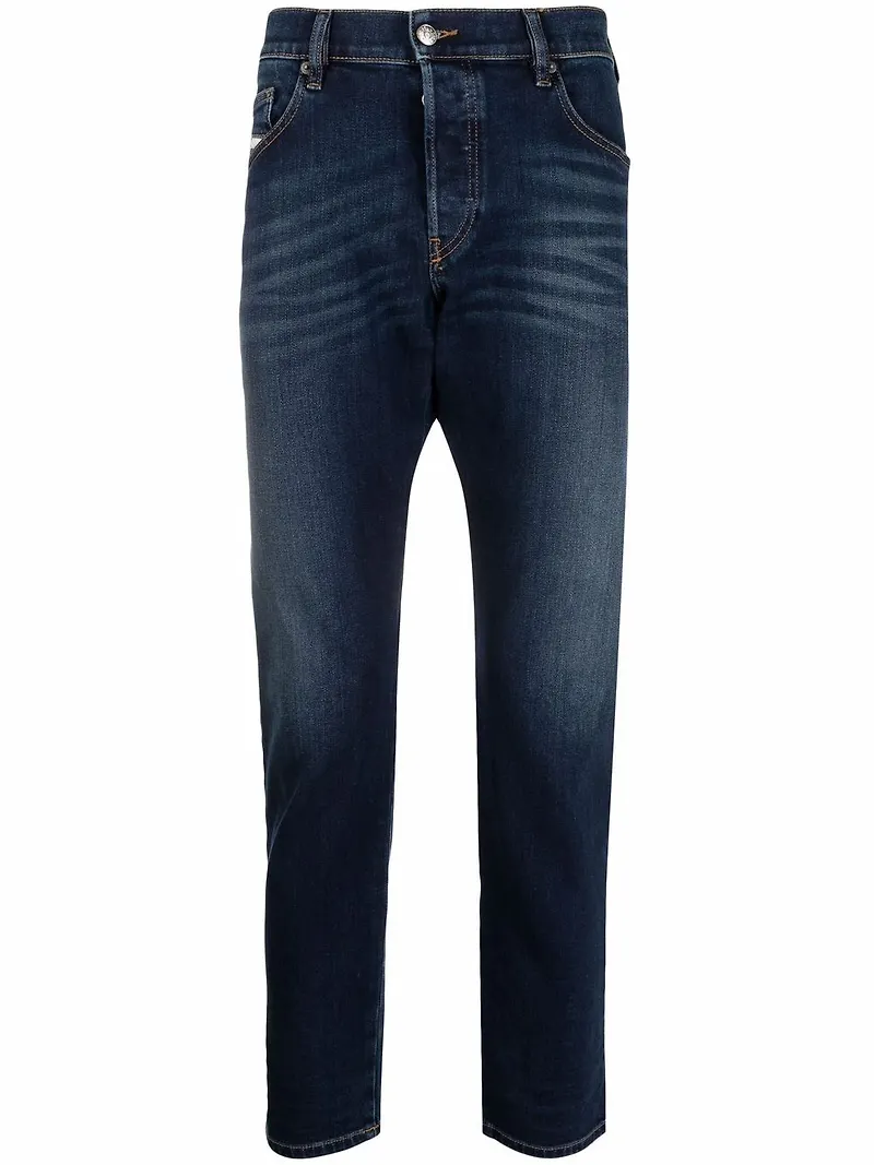 Diesel straight-jeans - Blå