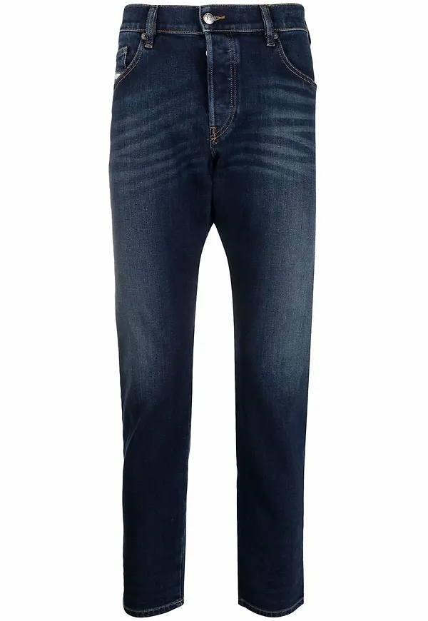 Diesel straight-jeans - Blå