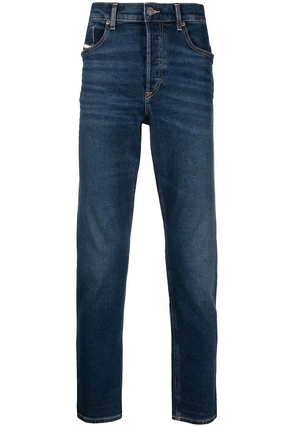 Diesel straight-jeans - Blå