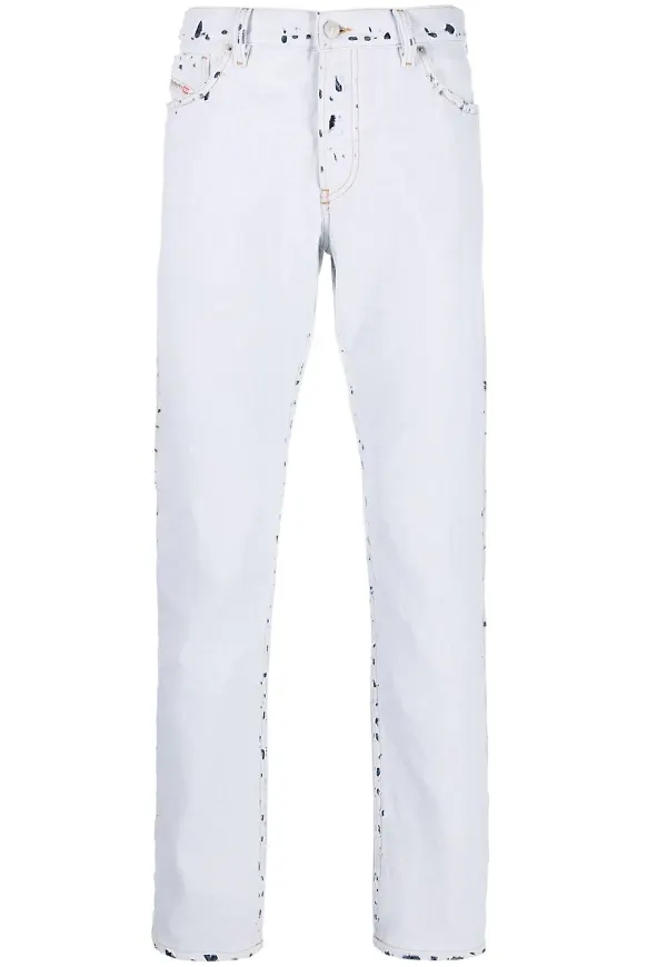 Diesel straight-jeans - Blå