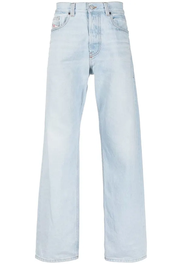 Diesel straight-jeans - Blå