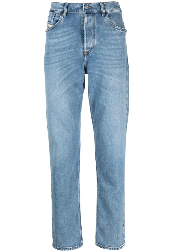 Diesel straight-jeans - Blå