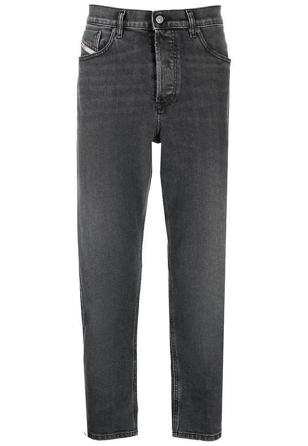 Diesel straight-jeans - Grå