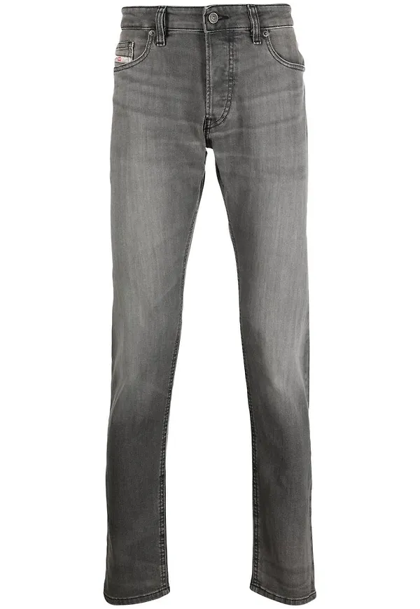 Diesel straight-jeans - Grå