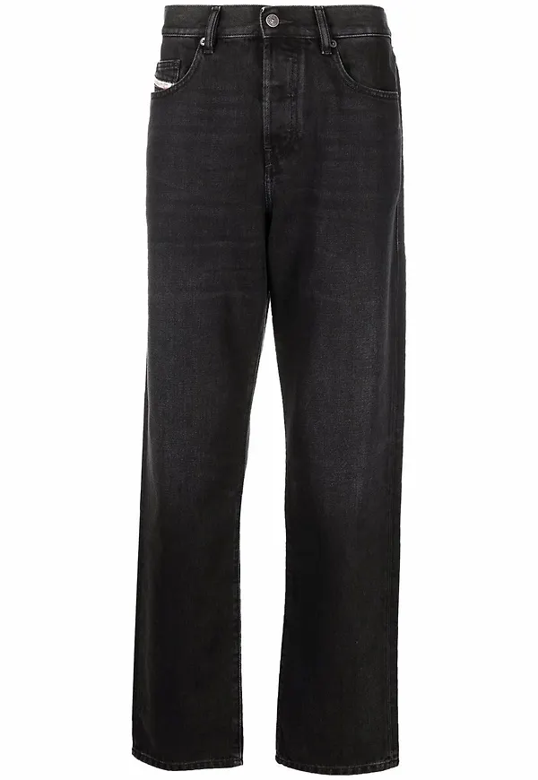 Diesel straight-jeans - Svart