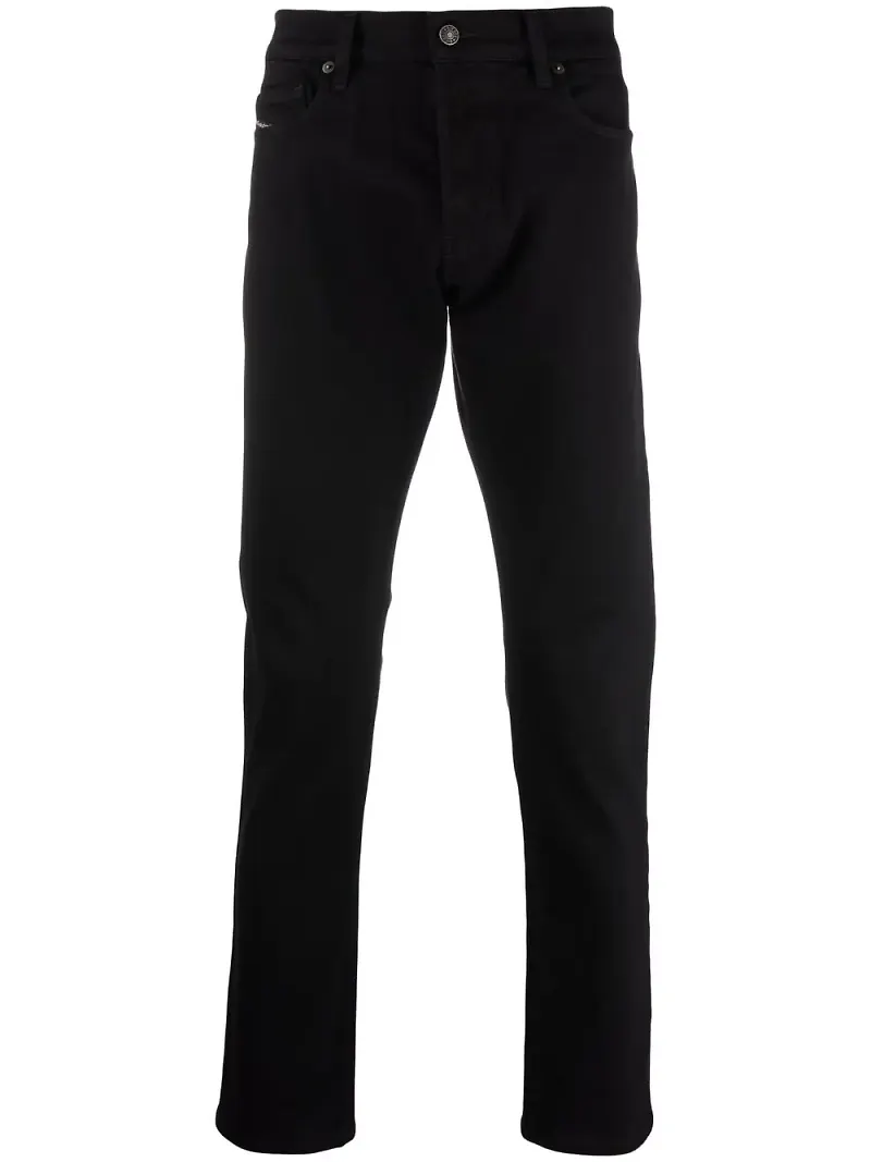 Diesel straight-jeans - Svart