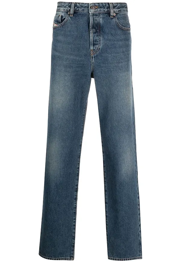 Diesel straight-jeans från 1995 - Blå