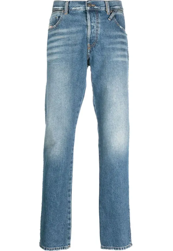 Diesel straight-jeans från 1995 - Blå