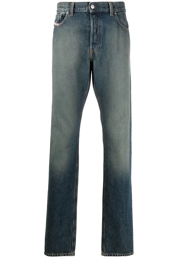 Diesel straight-jeans från 1995 - Blå