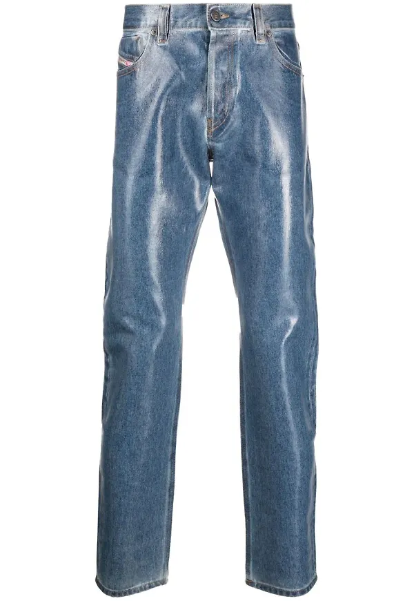 Diesel straight-jeans från 1995 - Blå