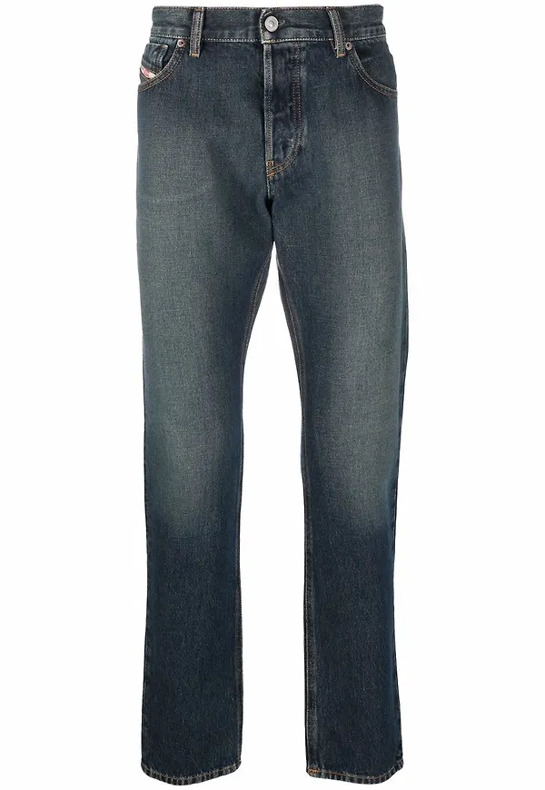 Diesel straight-jeans från 1995 - Blå