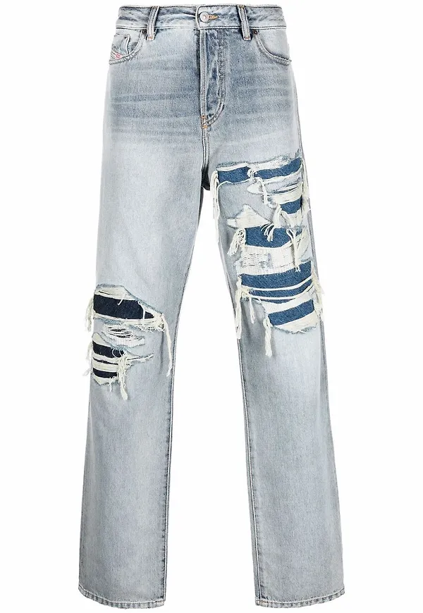 Diesel straight-jeans från 1995 - Blå