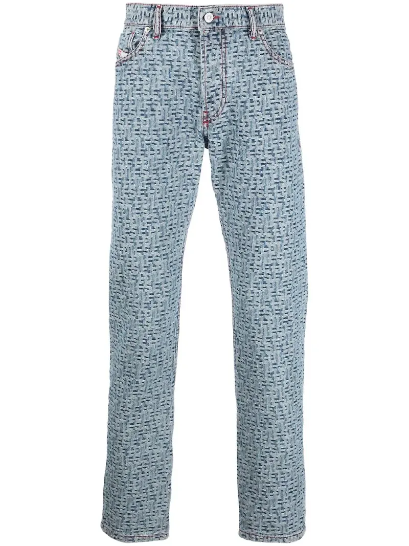 Diesel straight-jeans från 1995 - Blå