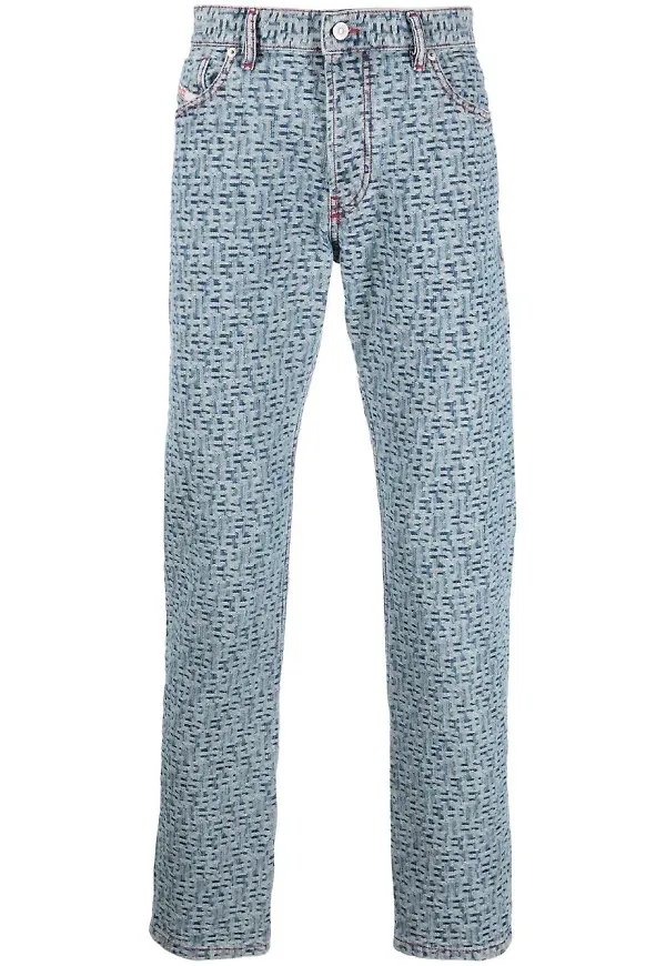 Diesel straight-jeans från 1995 - Blå