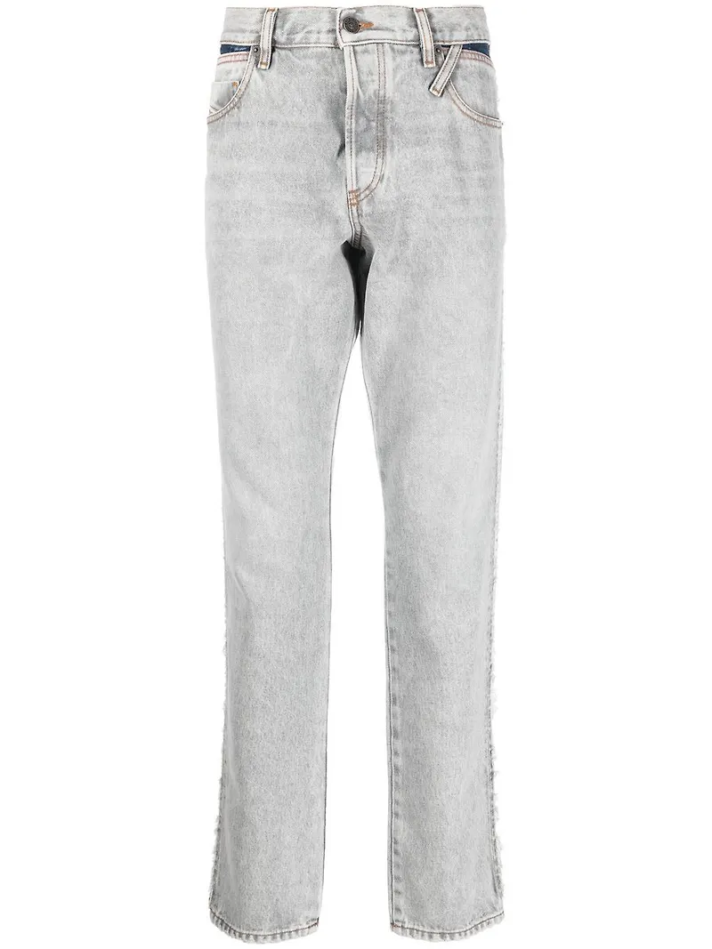 Diesel straight-jeans från 1995 - Grå