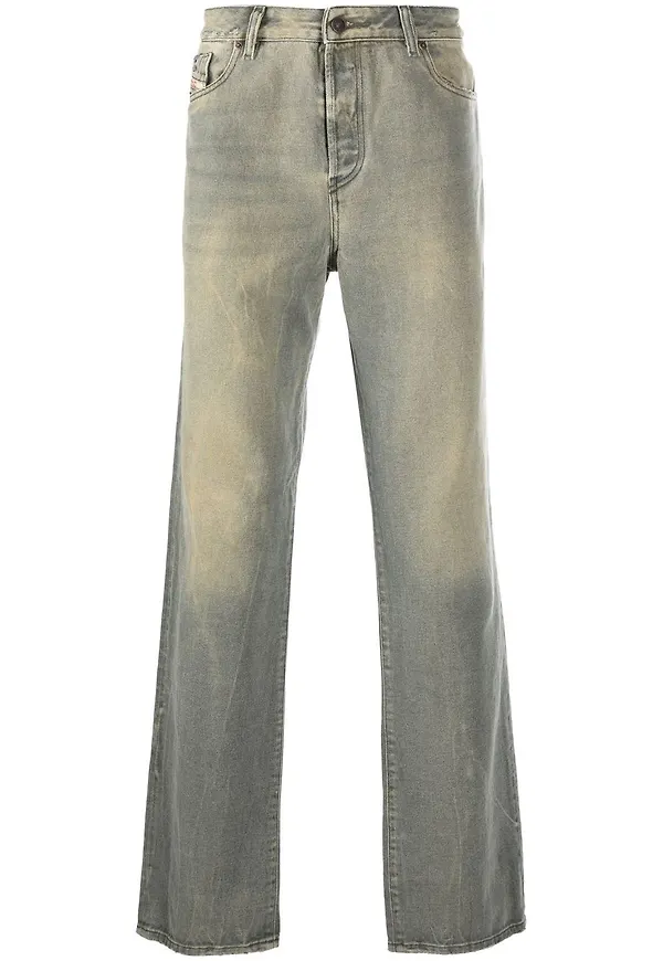 Diesel straight-jeans från 1995 - Grå