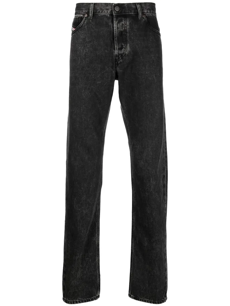 Diesel straight-jeans från 1995 - Svart