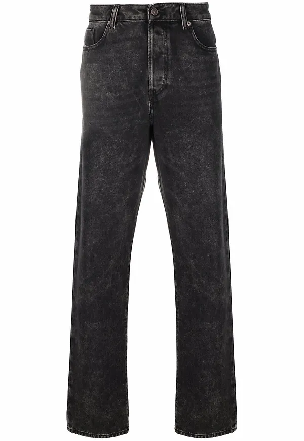 Diesel straight-jeans från 1995 - Svart