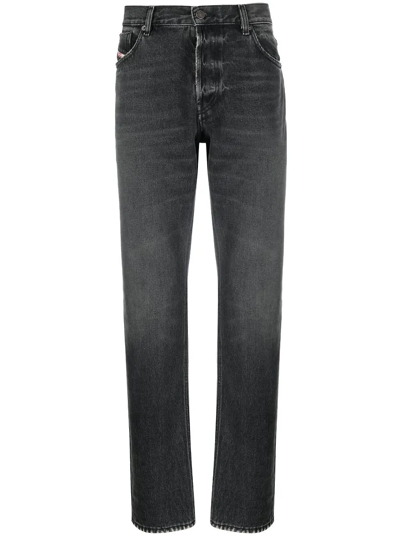 Diesel straight-jeans från 1995 - Svart