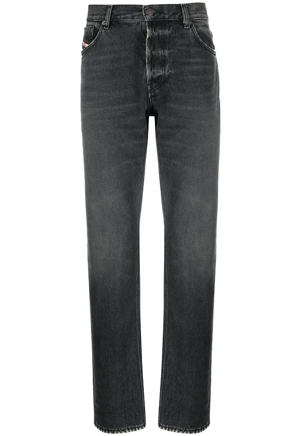 Diesel straight-jeans från 1995 - Svart