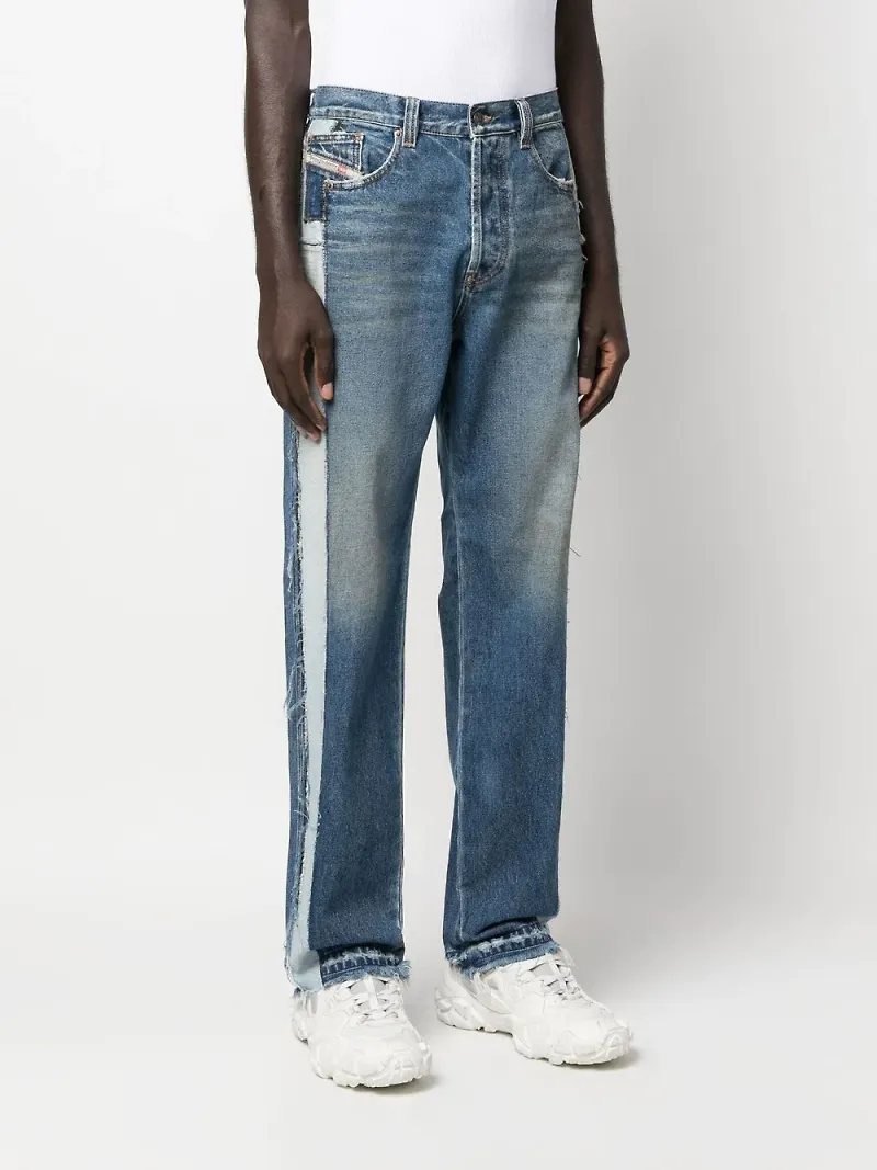 Diesel straight-jeans från 2010 - Blå