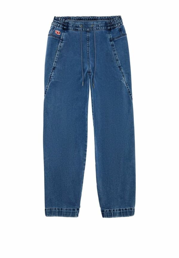 Diesel Straight Jeans Blå, Dam