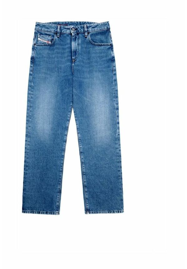 Diesel Straight Jeans Blå, Dam