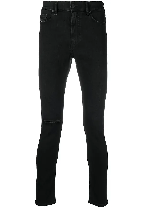 Diesel super skinny-jeans - Svart