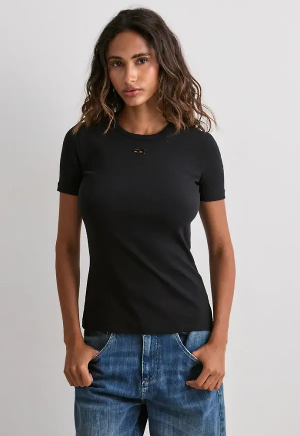 Diesel - Svart - T-ribber-od T-shirt