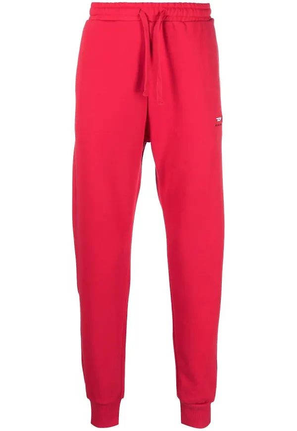 Diesel sweatpants med dragsko - Röd