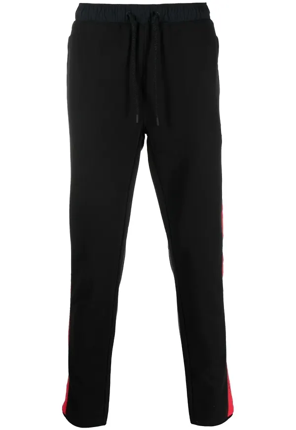 Diesel sweatpants med randdetalj - Svart