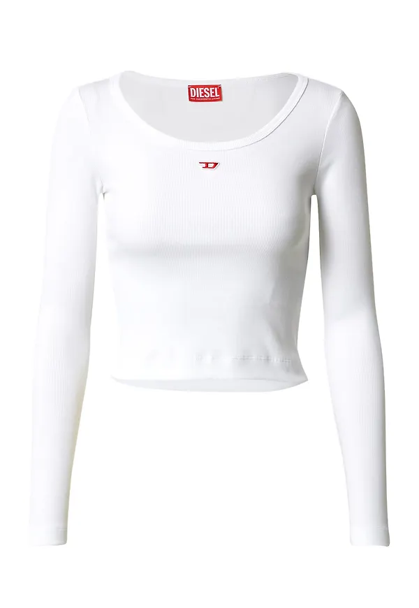 DIESEL T-shirt 'BALLET' röd / vit