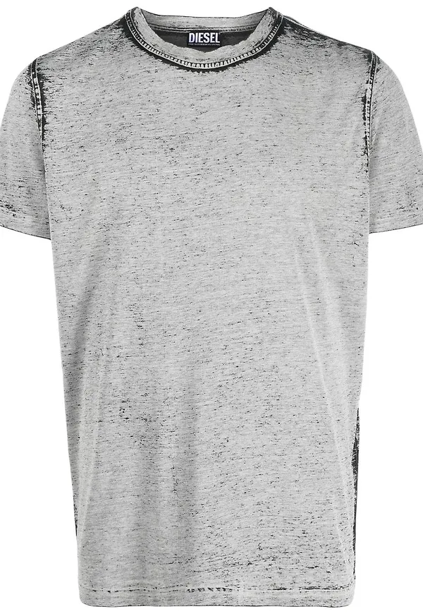 Diesel t-shirt med grafiskt tryck - Grå