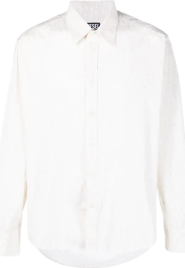 Diesel t-shirt med logotyp - Neutral