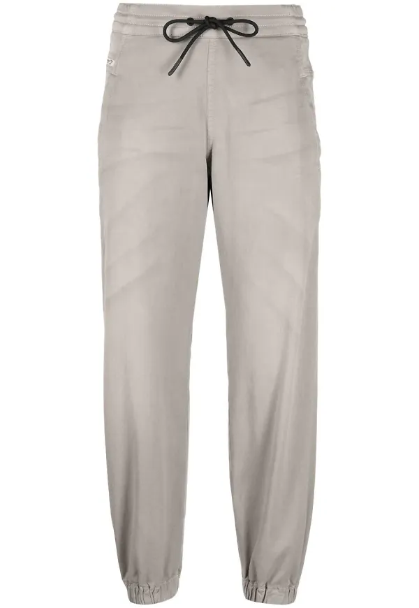 Diesel tapered-jeans med dragsko - Grå