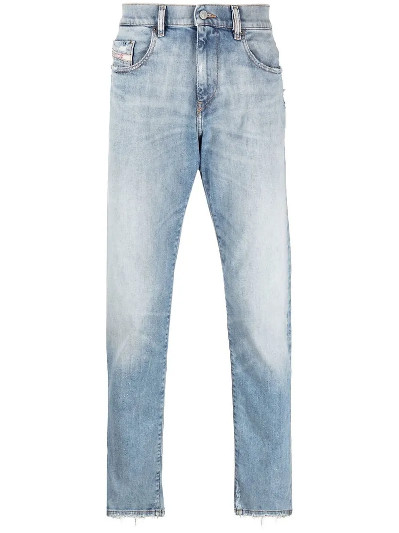Diesel tapered-jeans med smal passform - Blå