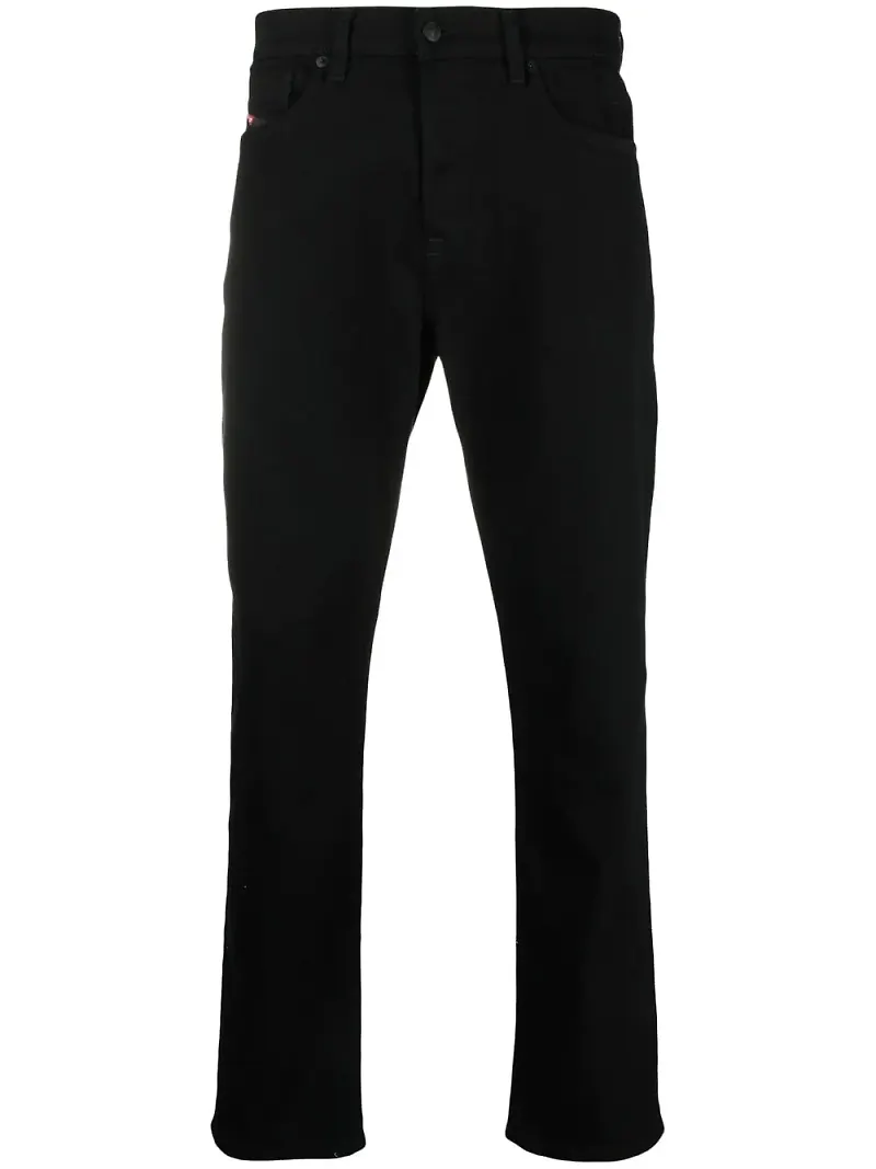 Diesel tapered-jeans med smal passform - Svart
