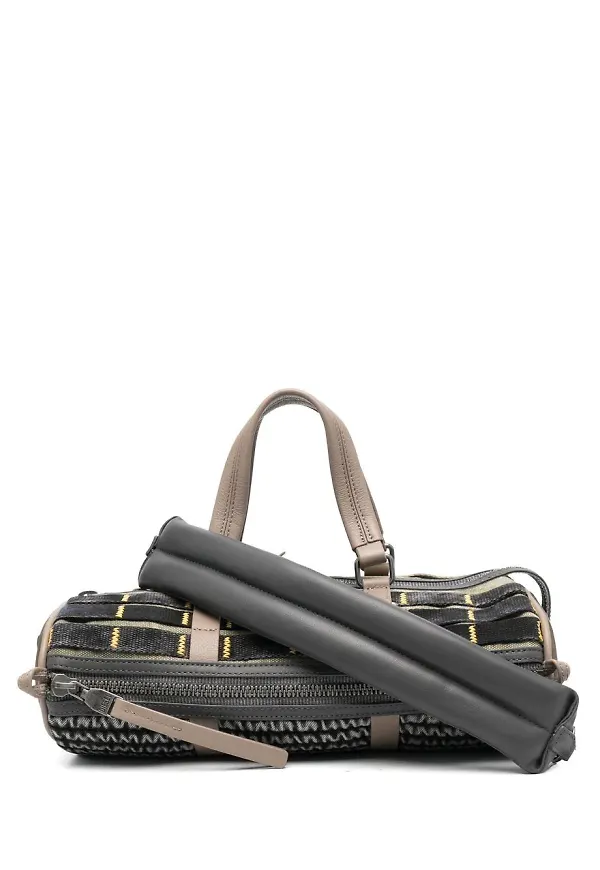 Diesel totebag med panel - Grön