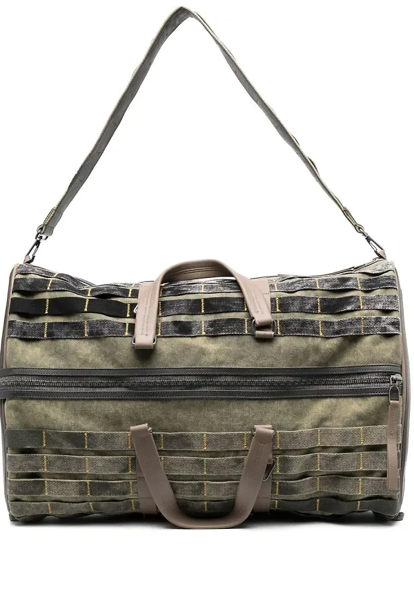 Diesel totebag med panel - Grön