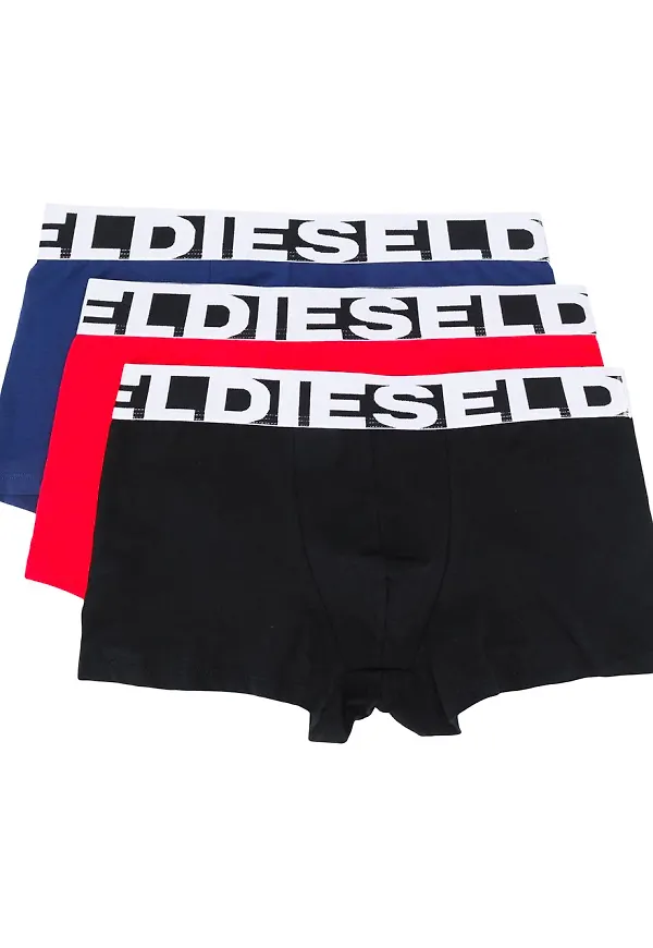 Diesel UMBX-Shawn 3-pack boxershorts - Svart