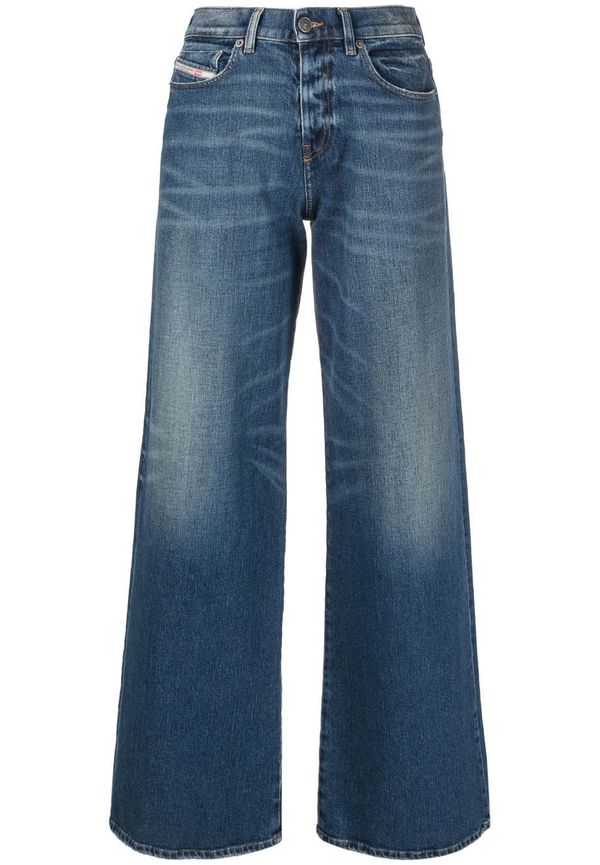 Diesel utsvängda bootcut-jeans från 1978 - Blå
